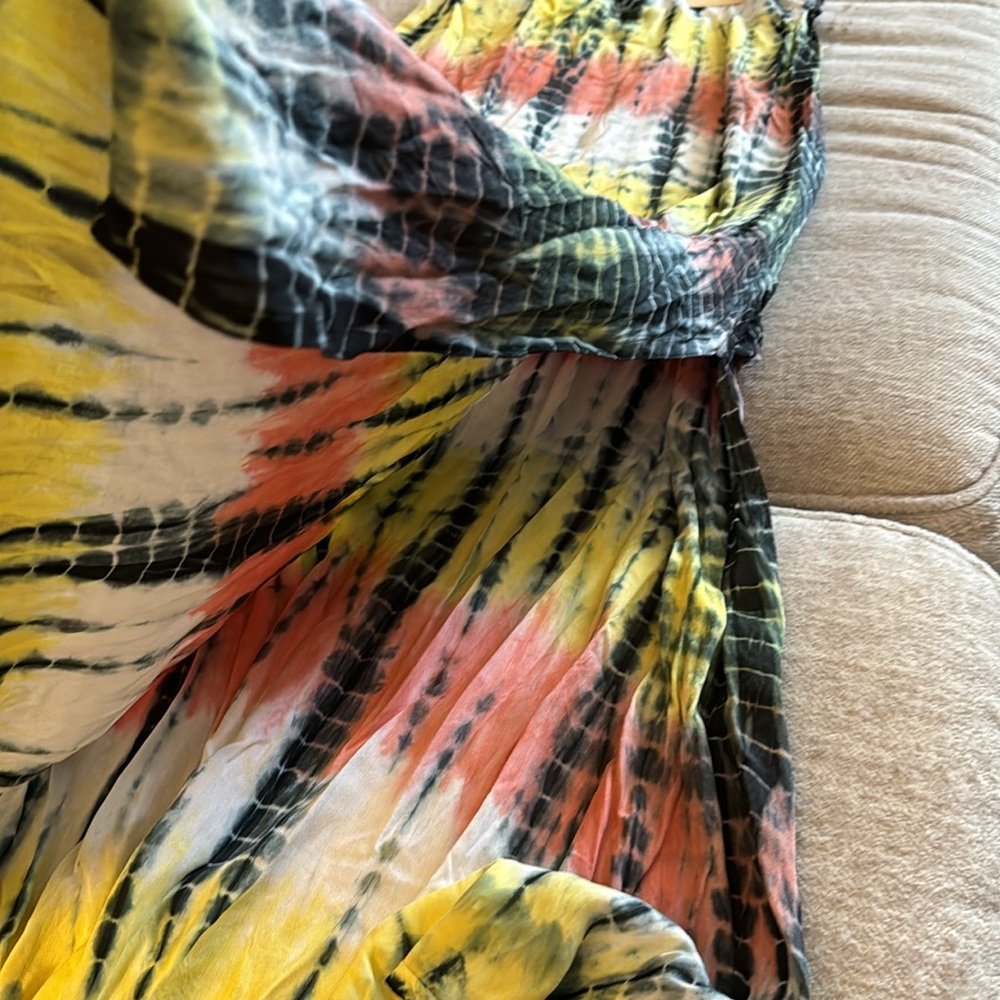 NWT Tye Dye summer dress .size large - Picture 6 of 6